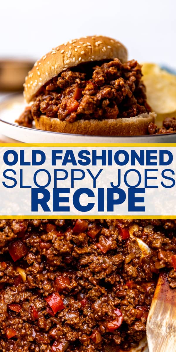 Old Fashioned Sloppy Joes - House of Yumm