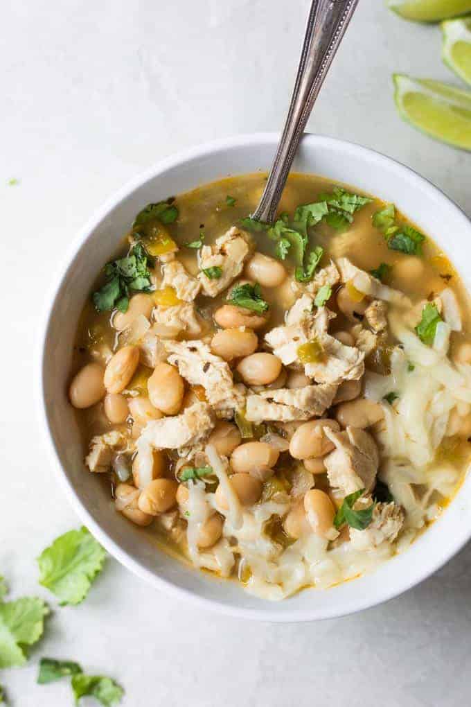 White Chicken Chili - House of Yumm