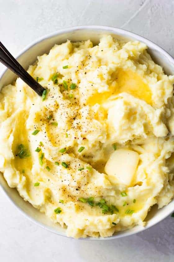 Perfect Mashed Potatoes - House of Yumm