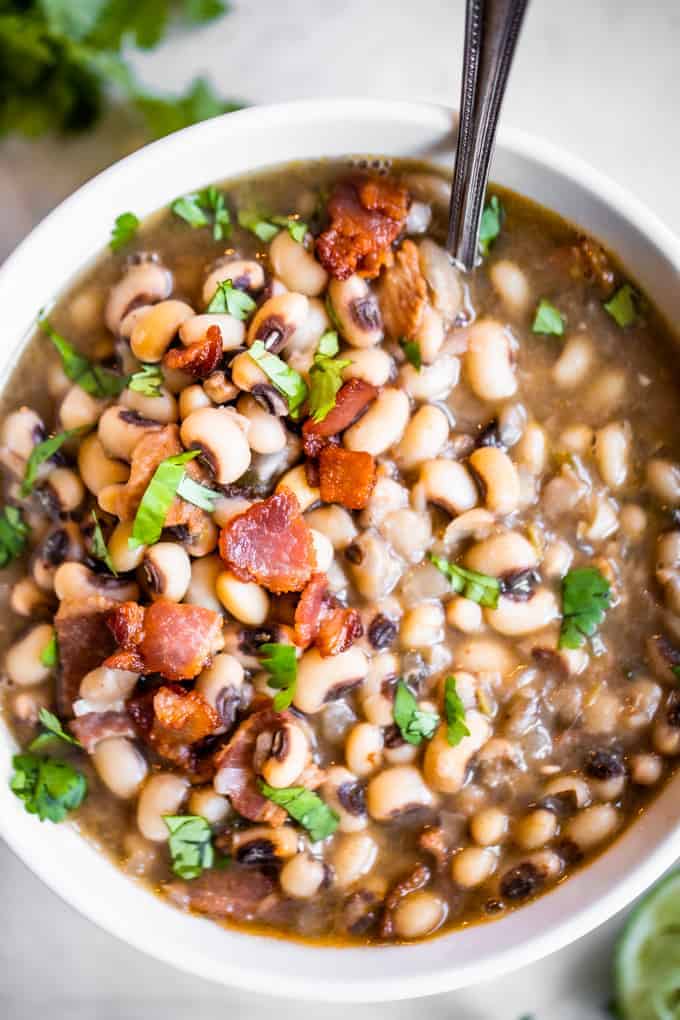 No Soak Black Eyed Peas Recipe For Instant Pot Or Stove The Kitchen Girl