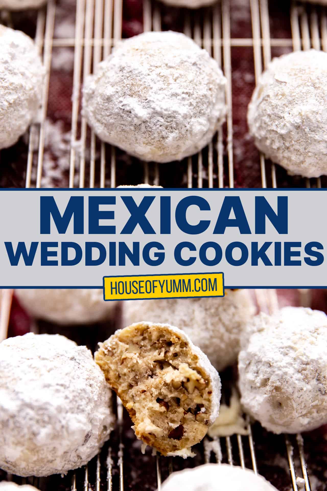 Mexican Wedding Cookies - House of Yumm