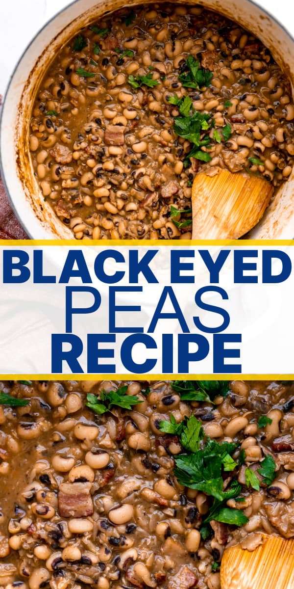 Texas Black Eyed Peas Recipe - House of Yumm