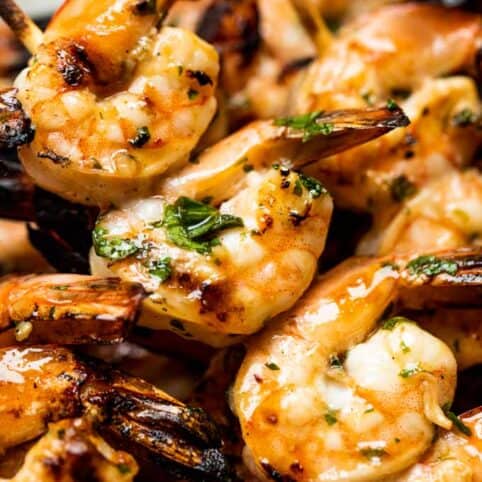 Incredible Grilled Shrimp Skewers- 30 Minute Recipe!