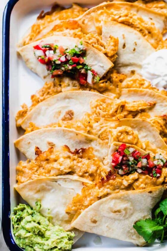 Baked Chicken Quesadillas An Easy Sheet Pan Meal!