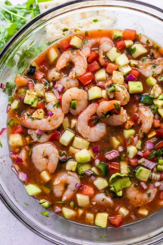 Mexican Shrimp Cocktail - House of Yumm