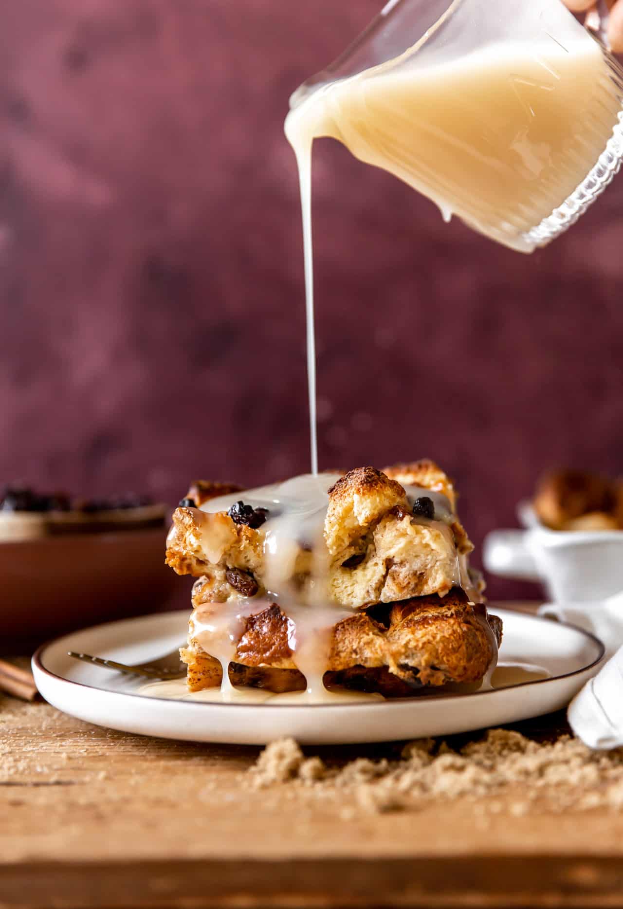 Condensed Milk Bread Pudding