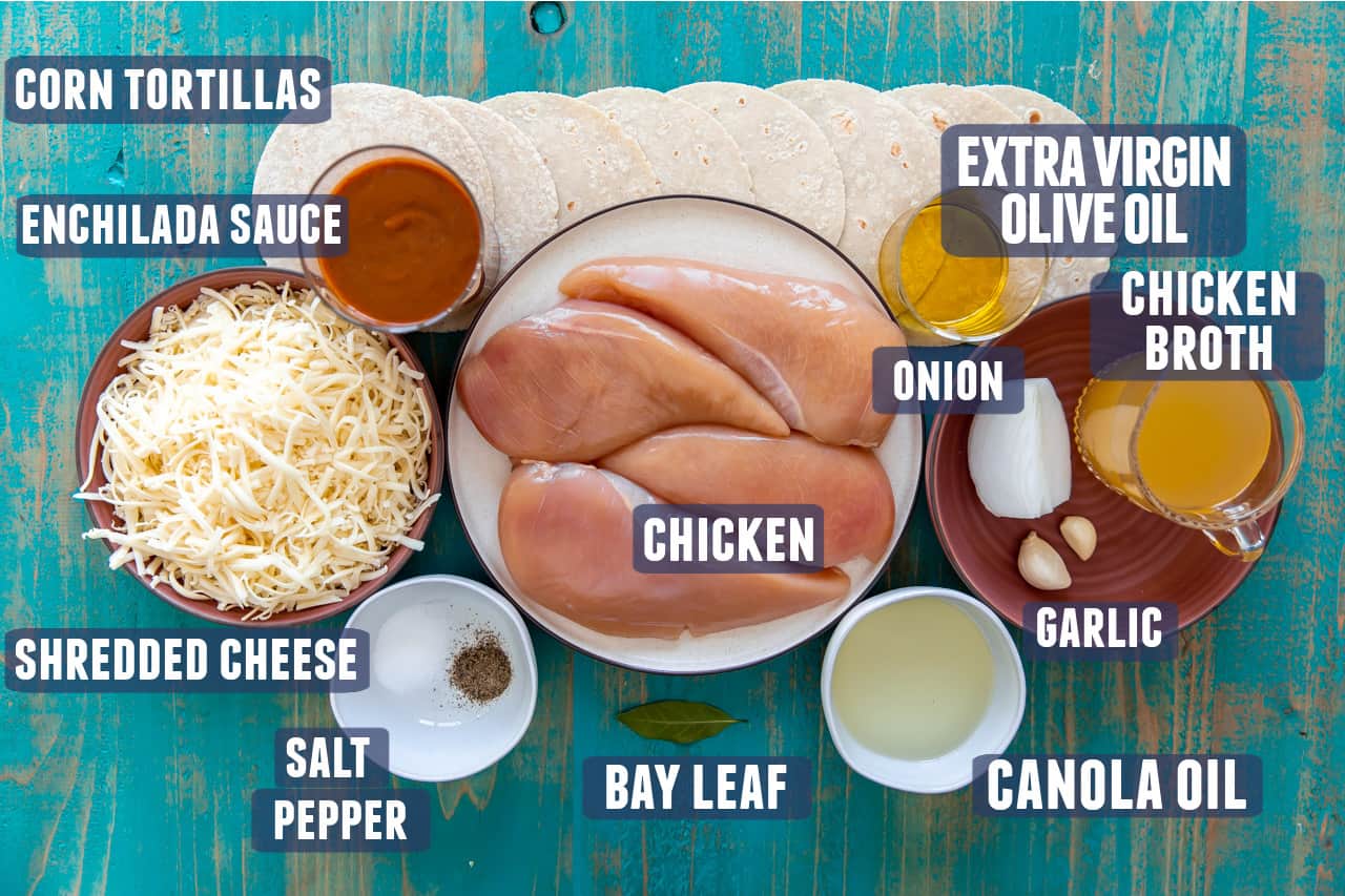 Chicken Enchiladas House of Yumm