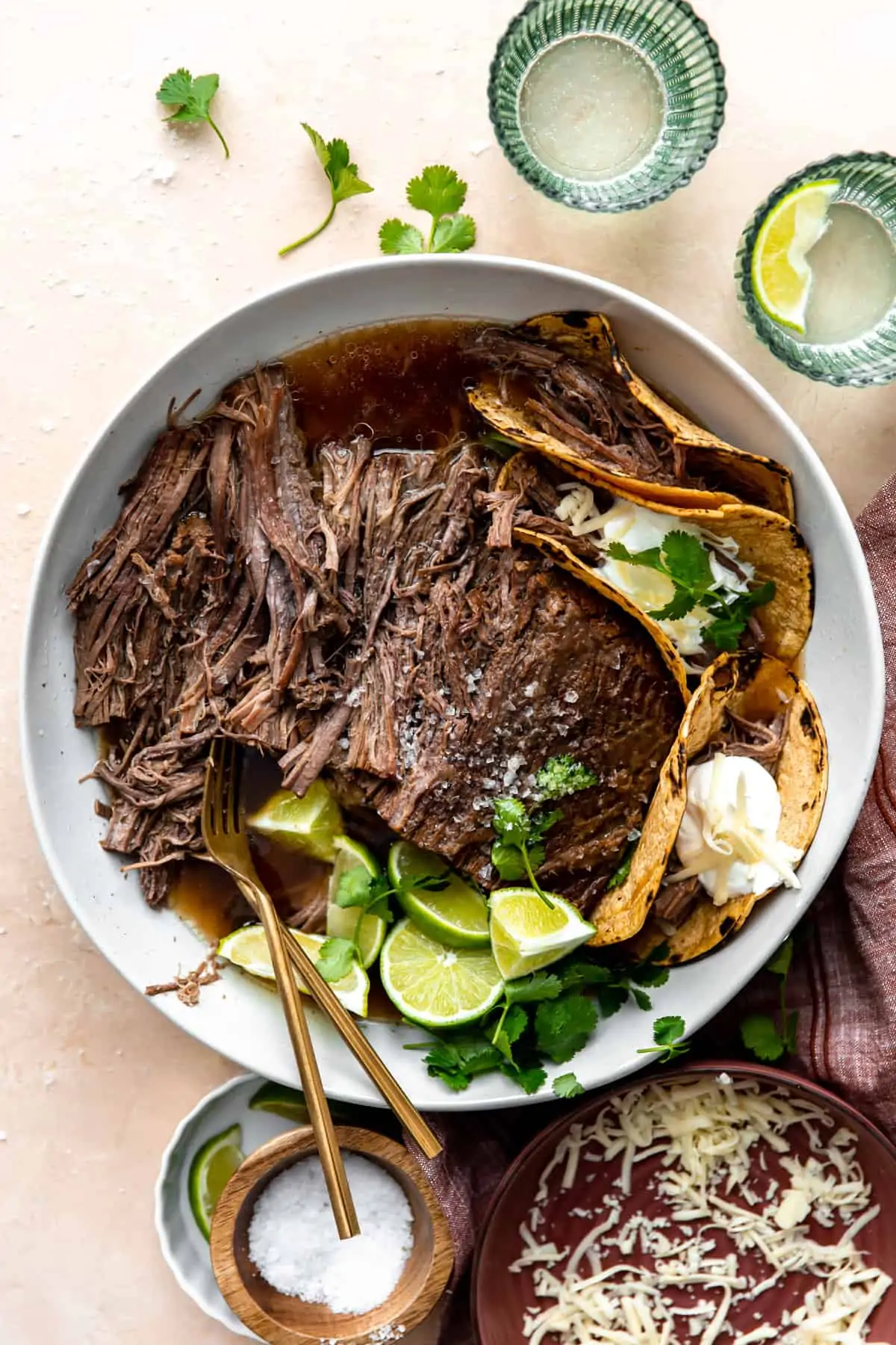 Brisket tacos instant online pot