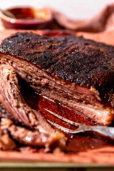 Texas Style Smoked Brisket - House of Yumm