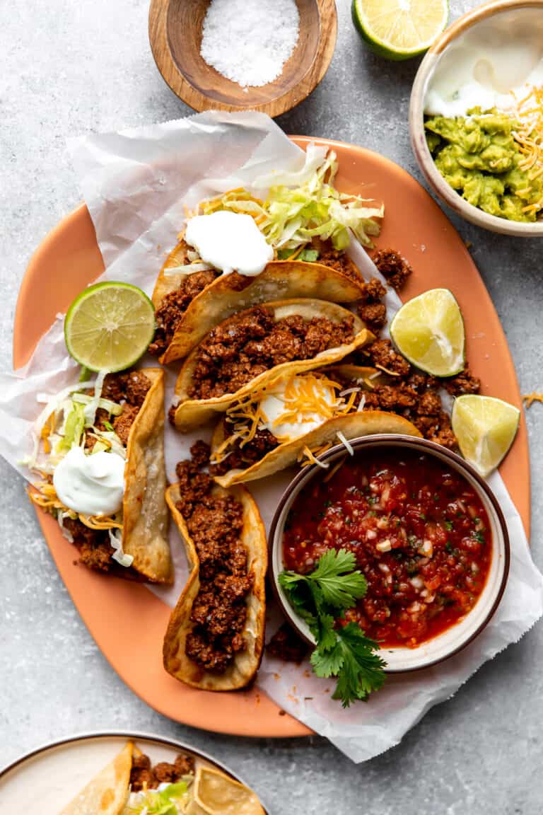 Best Ground Beef Taco Recipe - House of Yumm