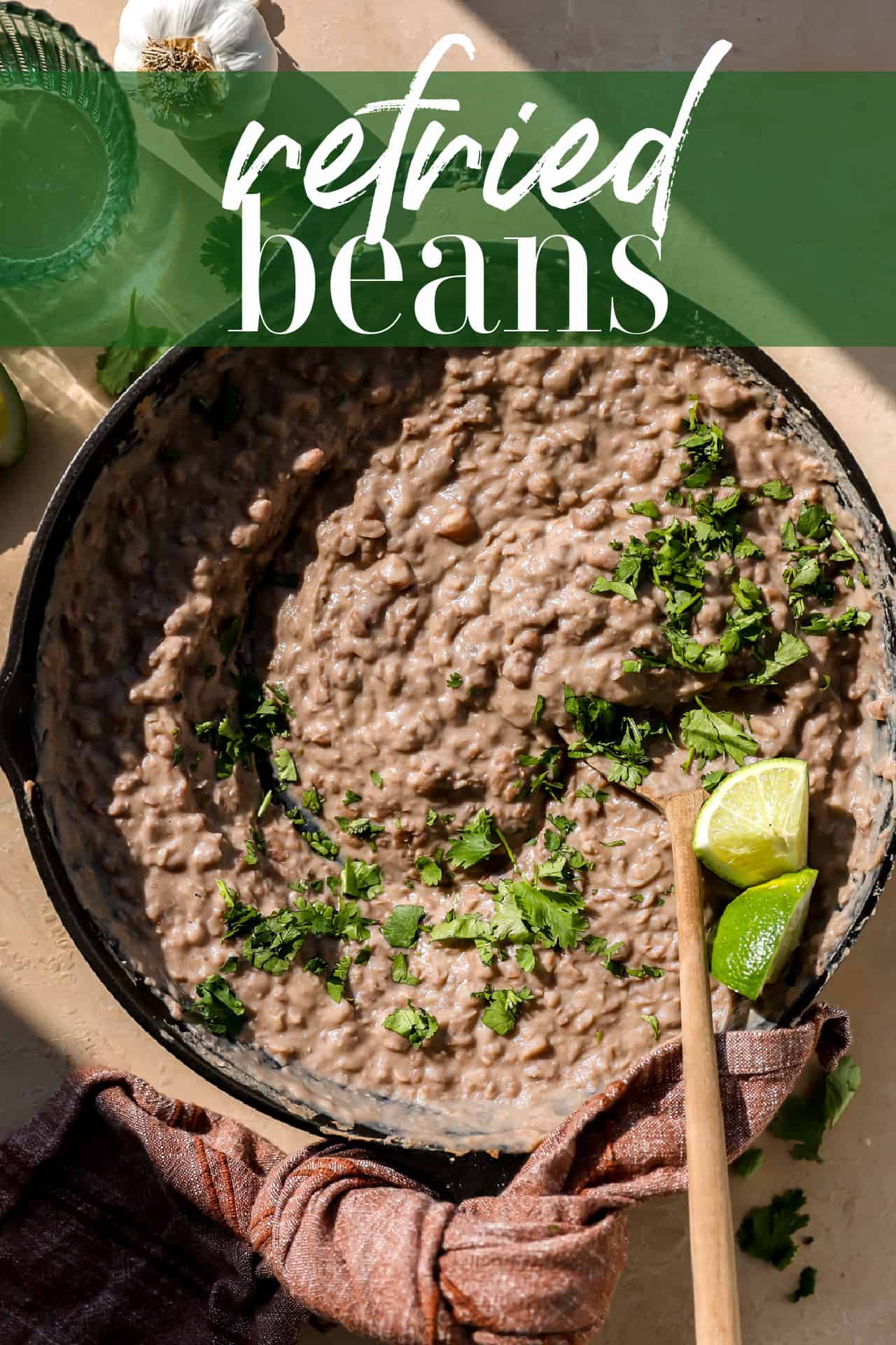 Authentic Creamy Refried Beans