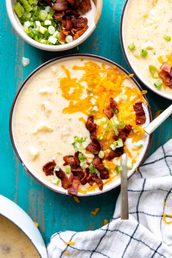 Creamy Potato Soup - House of Yumm