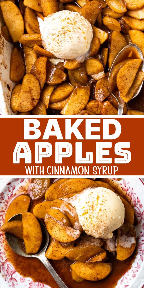 Easy Baked Apples - House of Yumm
