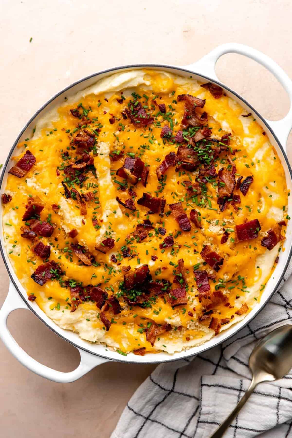 Mashed Potato Casserole - House of Yumm