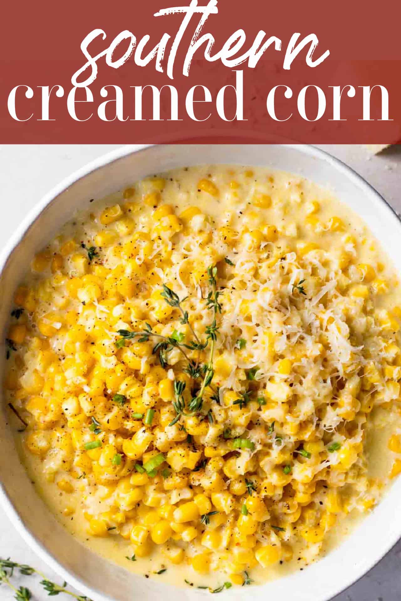 Easy Creamed Corn - House of Yumm