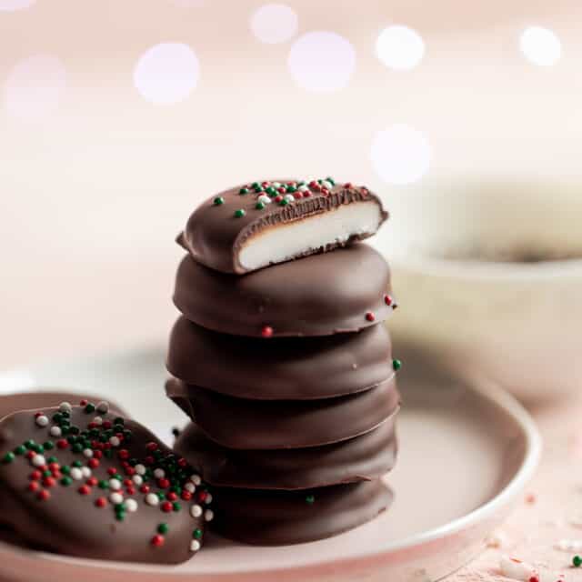 Homemade Peppermint Patties House Of Yumm