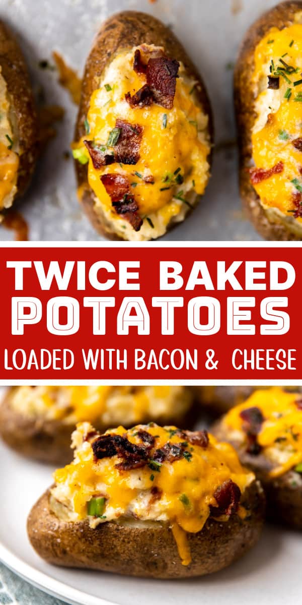 Twice Baked Potatoes - House of Yumm