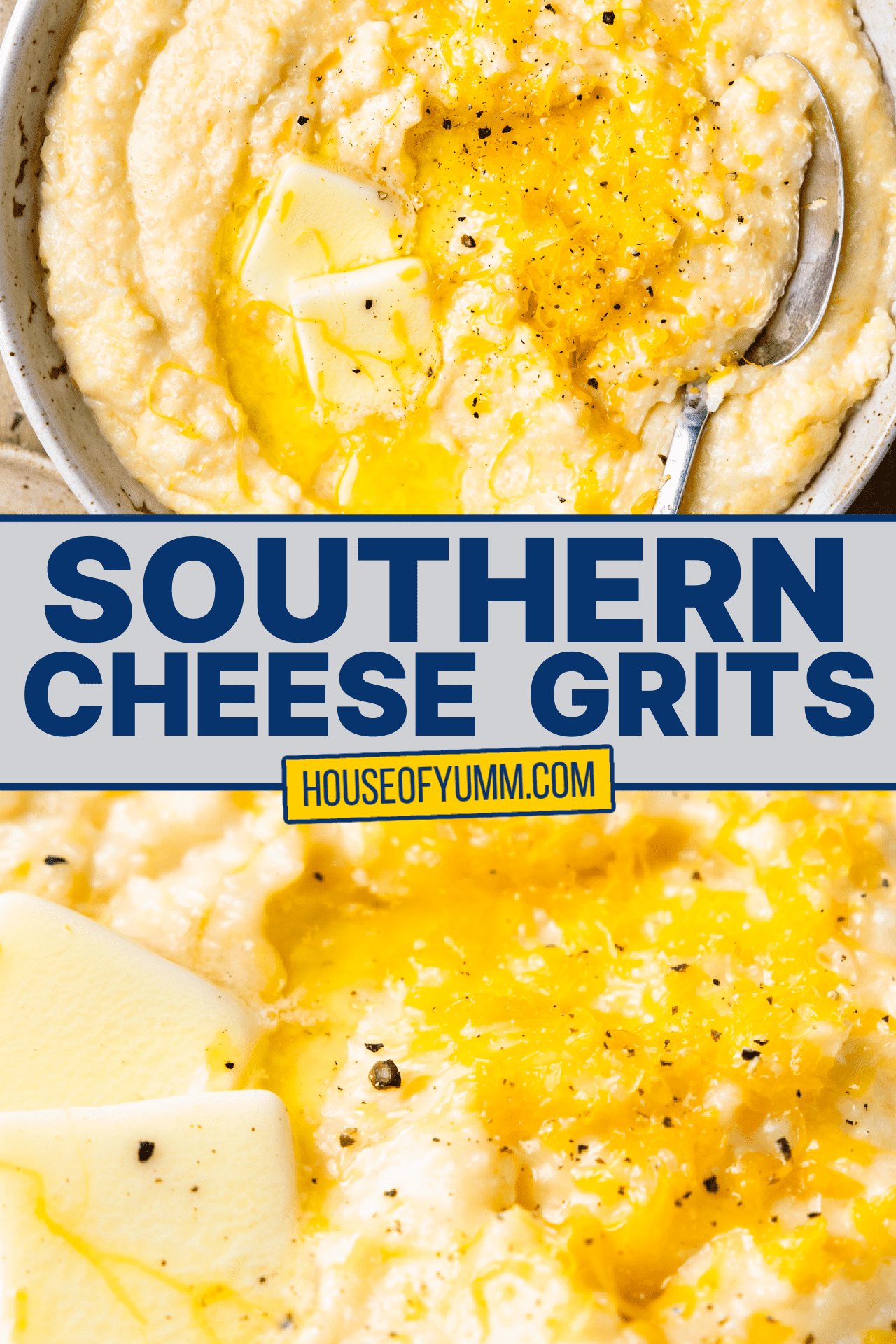 Southern Cheese Grits - House of Yumm