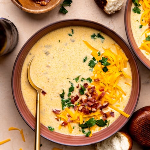 Beer Cheese Soup - House of Yumm