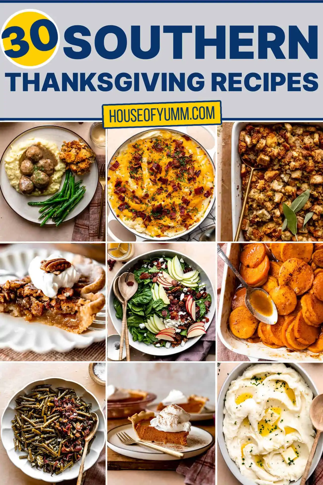 Recipes for a Traditional Southern Thanksgiving Dinner Menu