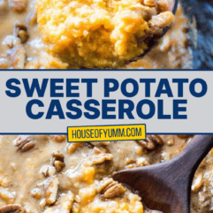 Slow Cooker Sweet Potato Casserole - House of Yumm