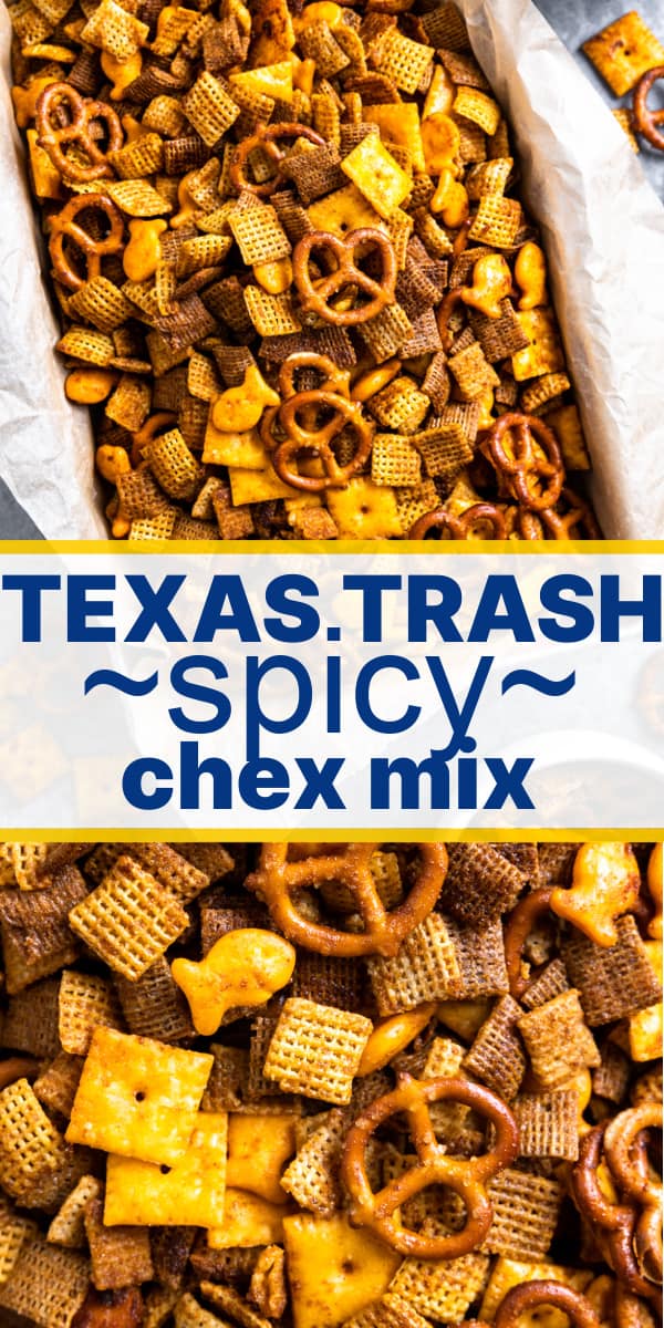 Texas Trash Spicy Chex Mix House Of Yumm