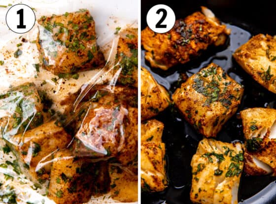 Easy Healthy Cod Fish Tacos - House of Yumm