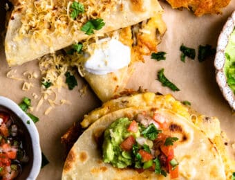 Crispy Mexican Potato Tacos (Tacos de papa) - House of Yumm