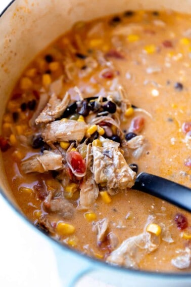 Creamy Chicken Taco Soup - House of Yumm