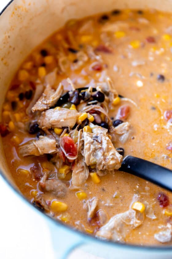 Creamy Chicken Taco Soup - House of Yumm