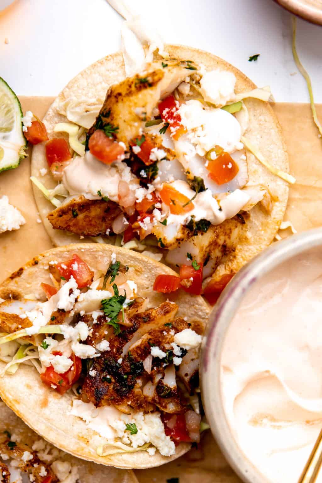 Creamy Fish Taco Sauce (Quick and Easy) House of Yumm