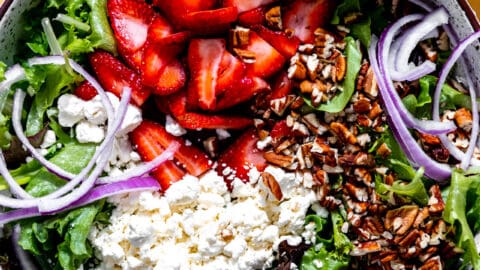 Strawberry Salad with Poppyseed Dressing