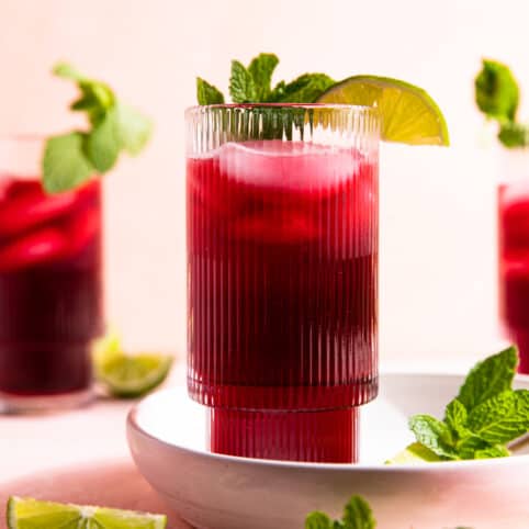 Agua de Jamaica (Hibiscus Tea) House of Yumm