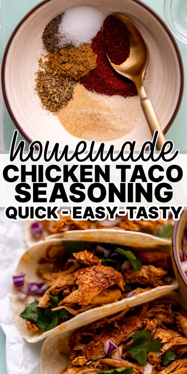 The Best Chicken Taco Seasoning Recipe - Saving You Dinero