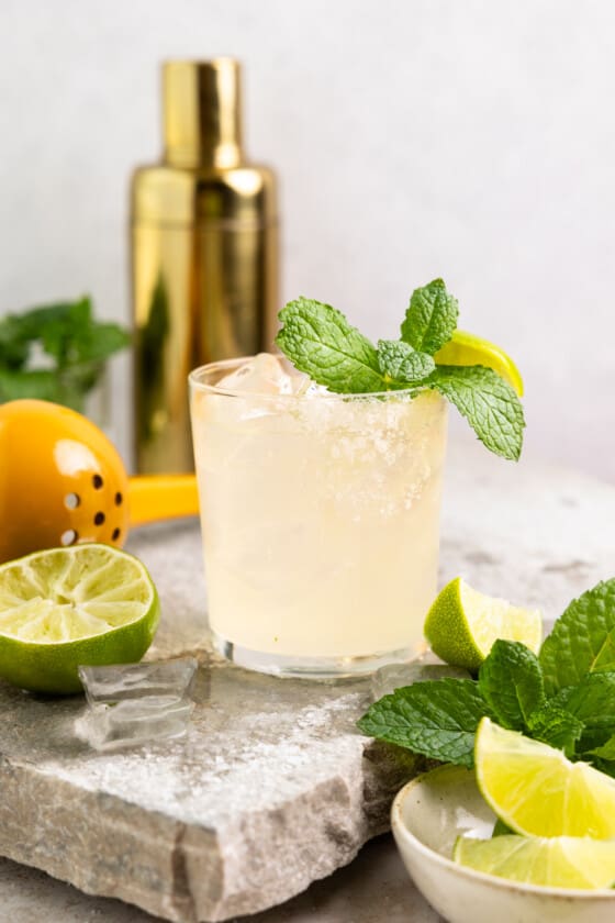 Fresh Mint Margarita - House of Yumm