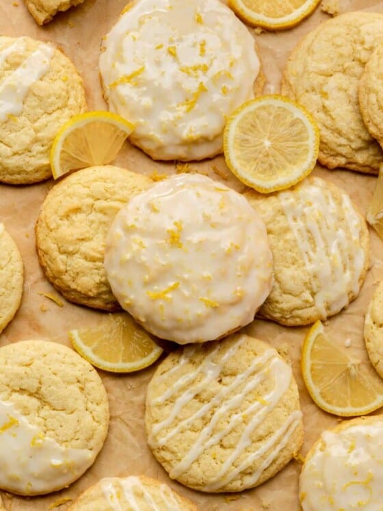 Soft and chewy Lemon Cookies