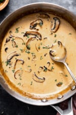 Mushroom Sauce for Steak - House of Yumm