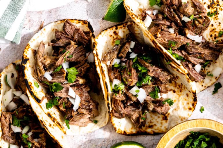Barbacoa tacos.