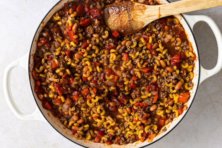 Chili mac and cheese