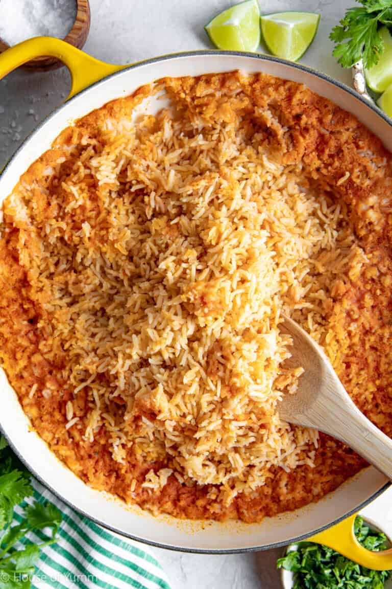 Perfect Mexican Rice Recipe - House of Yumm